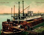 Postcard 1908 PCK Series - Pine Bluff Arkansas - Loading Cotton M13 - $19.75
