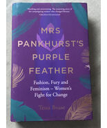 Mrs Pankhurst's Purple Feather hardback book - $30.00