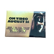 Star Wars Trilogy Special Edition Video Release Promo Pin Darth Vader 2&quot;... - $5.00