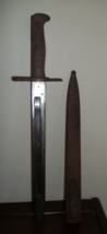 WAFFENFABRIK NEUHAUSEN Swiss WW I Vintage Bayonet with Scabbard 328350 - $148.49