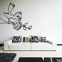 ( 39&#39;&#39; x 29&#39;&#39;) Banksy Vinyl Wall Decal Bird with Grenade / Street Art Graffit... - £30.23 GBP