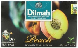Dilmah Fun Teas, Peach, 1.41-Ounce Boxes (Pack of 6) - $23.80