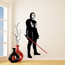 (40'' x 79'') Star Wars Vinyl Wall Decal / Anakin Skywalker with Lightsaber D... - £57.32 GBP