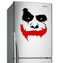 ( 28&#39;&#39; x 23&#39;&#39;) Vinyl Wall Decal Scary Joker Face &quot;Why So Serious?&quot; Movie Batm... - £21.02 GBP