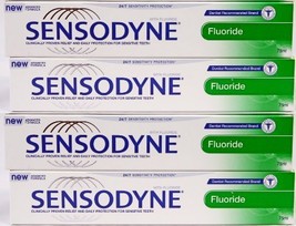 Sensodyne Fluoride Toothpaste for Daily Protection [Pack of 4] - $51.71