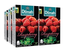 Dilmah, Fun Tea, Single-Origin Pure Ceylon Ethical Tea, Raspberry, 20 Co... - $29.08