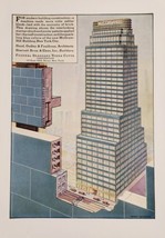 1931 Print Ad Federal Seaboard Terra Cotta McGraw-Hill Bldg New York Cit... - $22.48