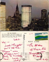 New York Manhattan Pan Am Building 59 Story Skyscraper Posted 1988 VTG Postcard - £7.51 GBP
