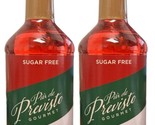 2Pack Piu De Previsto Coffee Syrups PEPPERMINT Sugar Free 0 Calories 33 ... - £21.30 GBP