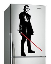 (16&#39;&#39; x 31&#39;&#39;) Star Wars Vinyl Wall Decal / Anakin Skywalker with Lightsa... - $21.75