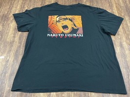 Naruto Uzumaki Shippuden Collection Men’s Black T-Shirt - 2XL - $4.00