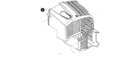 A190001651 Genuine Echo Engine Cover PB-8010 PB-8010t Pb-8010H - £26.87 GBP