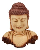 Ebros Large Feng Shui Shakyamuni Buddha Bust W/ Ushnisha and Rosy Cheeks Statue - £37.76 GBP