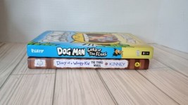 Lot of 2 Books Diary of a Whimpy Kid The third Wheel &amp; Dog-Man Lord Of the Fleas - £7.90 GBP