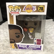 Funko Pop! Vinyl: Magic Johnson (Lakers home) #78 - £20.78 GBP