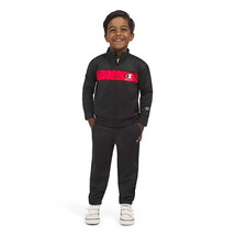 Champion Logo  Black Boys 2-Piece Track Set  2T - $18.23