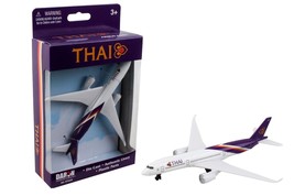 6 Inch Airbus A350 Thai Airways Diecast Airplane Model APPROX 1/438 Scale - $19.79