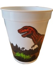 Burger King Tyrannosaurus Rex Plastic Kids Meal Cup Dinosaur Vintage  - £15.63 GBP