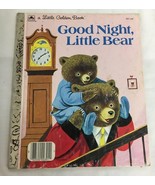 Little Golden Book Goodnight Little Bear 1961 Patsy &amp; Richard Scarry 301-54 - €5,10 EUR