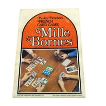 Mille Bornes Parker Brothers French Card Game Vintage Complete Car Automobile PB - £27.99 GBP