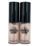 Revlon Colorstay Endless Glow Liquid Highlighter 004 Opal 2 Pack - £8.99 GBP