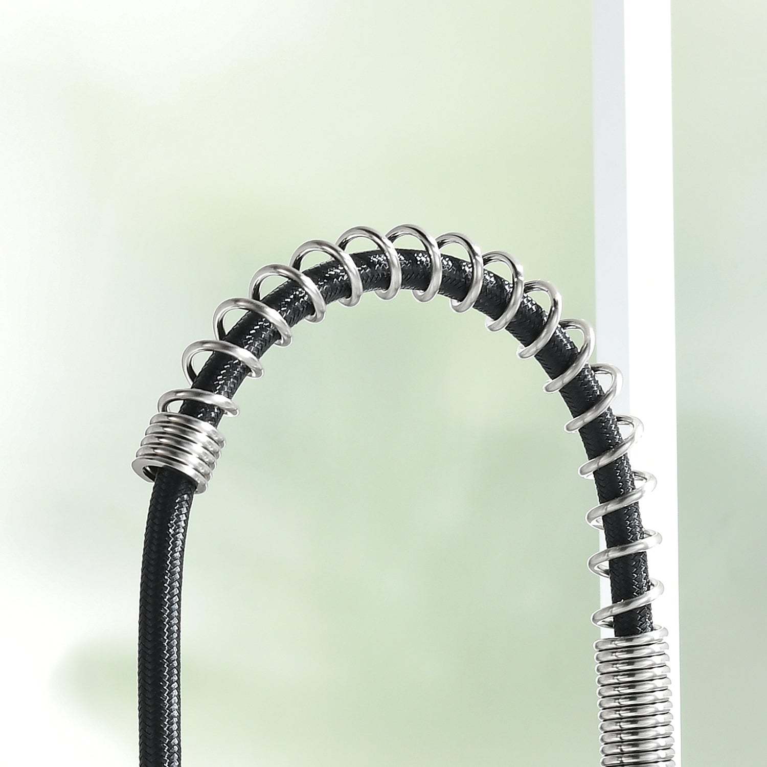 Black & Nickel Kitchen Faucet w/ Pull-Down Sprayer Item image 10