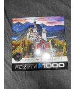 100% COMPLETE 2019 EUROGRAPHICS 1000 PIECE JIGSAW PUZZLE-NEUSCHWANSTEIN ... - $9.90