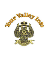 Masonic Freemason Scottish Rite 33° Wings Up Custom Embroidered Polo Shirt - €30,01 EUR