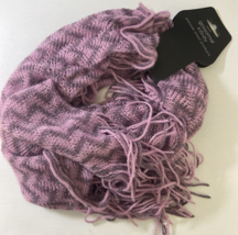 Gossamar Purple Sparkly Infinity Scarf NWT 17 inches long - $6.43