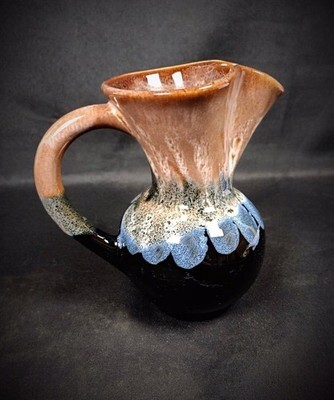 Pitcher "Savines les Lacs" Genuine High-Fired Flame Glazed Stoneware - 2Y210 Item image 2