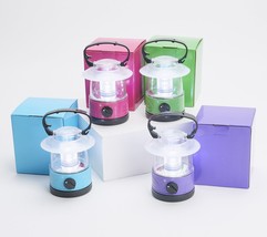 BrightEase Set of 4 LED Lanterns - £23.19 GBP