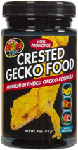[Pack of 4] Zoo Med Crested Gecko Food Tropical Fruit Flavor 4 oz - £44.67 GBP