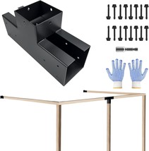 Pergola Bracket Kit 6&quot; X 6&quot;,3-Way T-Shaped Bracket Woodworks Pergola Kit, 1 Pack - $68.97