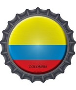 Colombia Novelty Metal Bottle Cap 12 Inch Sign - $26.95