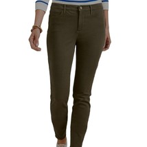Talbots Jeans Womens 14P Jeggings High Waisted Skinny Ankle Slimming Green - £35.87 GBP