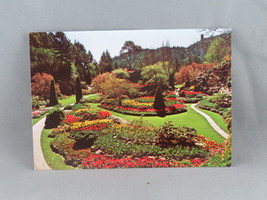 Vintage Postcard - Butchart Gardens The Sunken Garden - Traveltime - £11.74 GBP