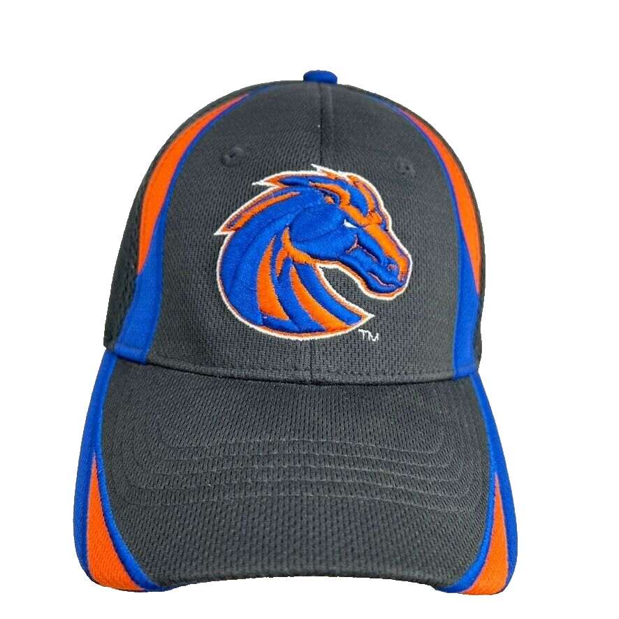 Boise State University Broncos BSU Zephyr Cap Hat Baseball Stretch XL Buster - £28.76 GBP