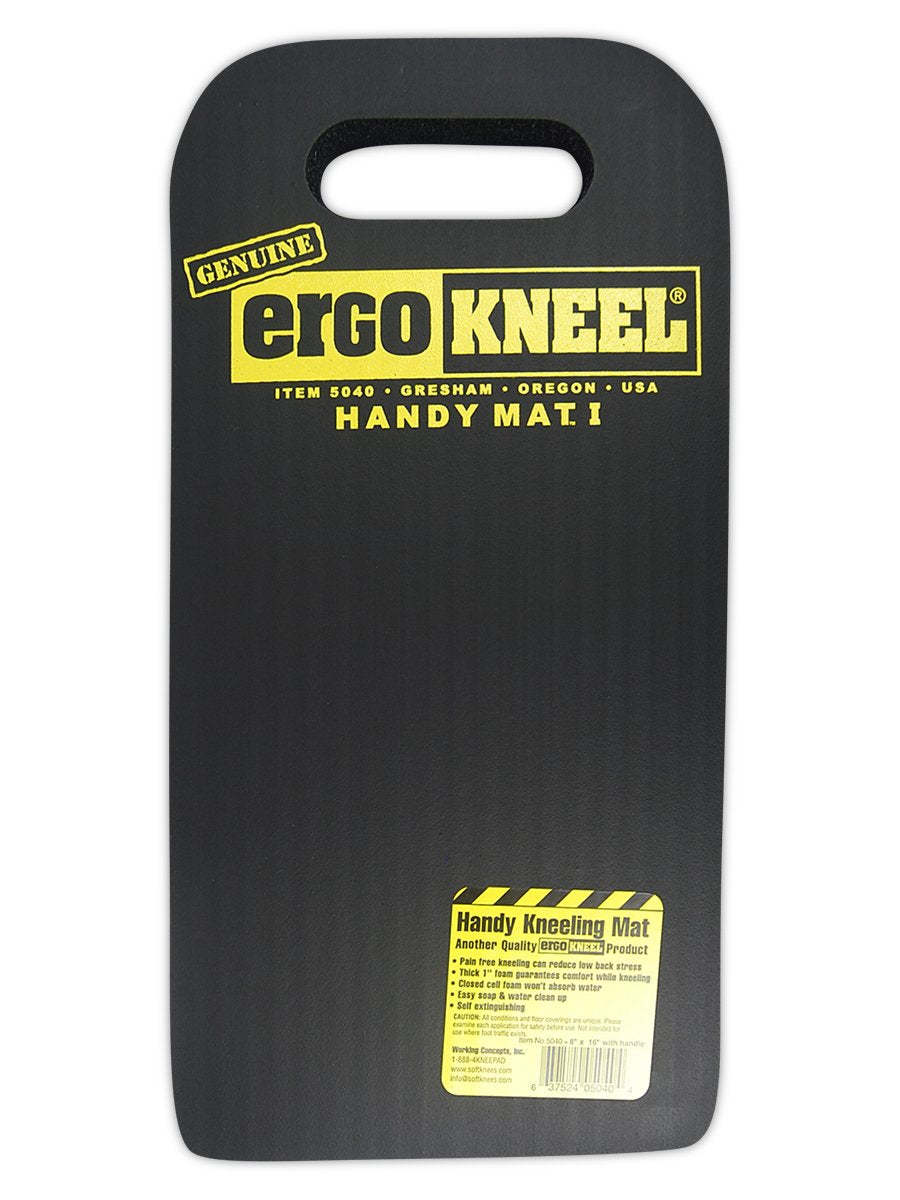 5040 ErgoKneel Handy Mat I with built-in Handle, Soft on Skin, Water-Proof