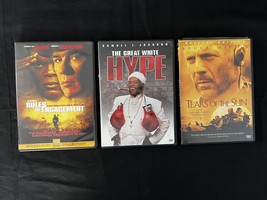 DVD Lot of 3 Rules of Engagement Great White Hype Tears of The Sun Willis Jones - £9.45 GBP