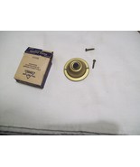 Vintage Edwards Small Round Brass Bronx Doorbell Chime Push Button 1 3/4... - $23.00 CAD