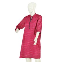 Westside S-86cm 100%  Geometric Print Cotton Kurta with Cuff Sleeves For... - $20.46