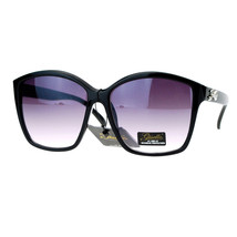 Gafas de Sol para Mujer Grande Unique Redondo Top Montura Cuadrada UV 400 - £7.97 GBP