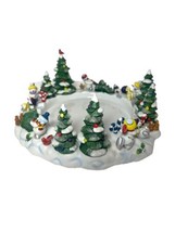 Party Lite Snowbell 3-Wick Holder Orig.Box Frolicking Frostys Christmas ... - $21.95