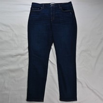 LOFT 31 / 12 Tall Curvy Skinny Dark Stretch Denim Womens Jeans - £17.27 GBP