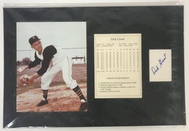 Dick Groat Autographed Signed Matted 12x18 Display - Pittsburgh Pirates - £15.92 GBP