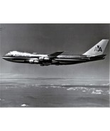 American Airlines 747 Luxury Liner In Flight  &amp; Take Off 2  Black &amp; Whit... - $71.39 MXN