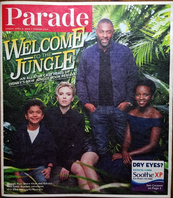 The Jungle Book, Morgan Freeman @ PARADE Las Vegas Mag Nov 2015 - $3.95