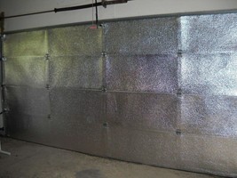 Non Fiberglass Reflective Garage Door Insulation Kit 18 Feet W x 7 Feet ... - $119.88