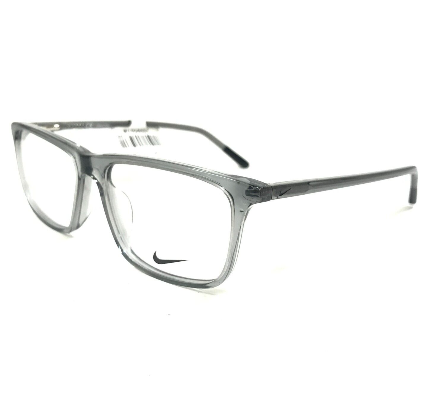 Nike Kids Eyeglasses Frames 5541 061 Clear Gray Square Full Rim 51-14-135 - £51.03 GBP