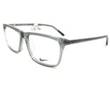 Nike Kids Eyeglasses Frames 5541 061 Clear Gray Square Full Rim 51-14-135 - £51.12 GBP